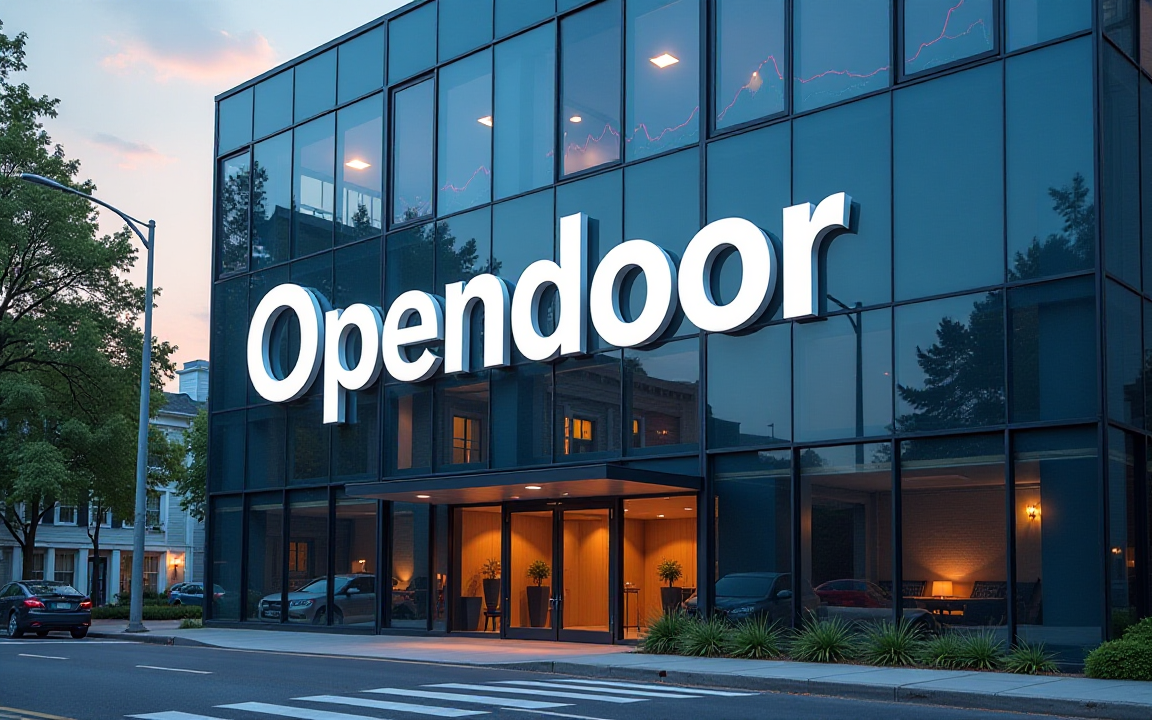 Opendoor-Aktie klettert um 14 % im Zuge des Rummels an der Wall Street und nähert sich den 52-Wochen-Hochs.