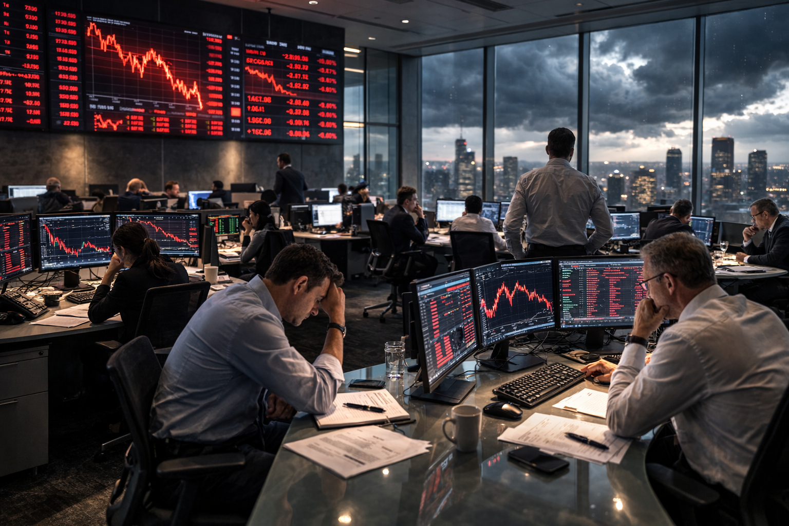 US stocks steady on Tuesday after selloff as tariffs, AI fears and Nvidia earnings keep investors on edge.