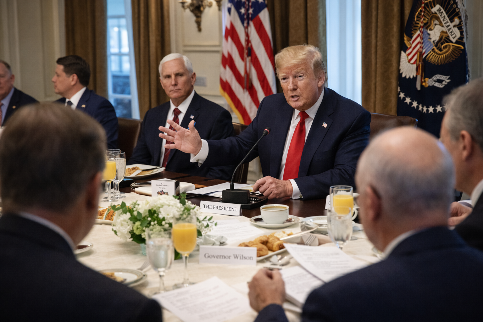 Trump signals possible military strike on Iran, offers few specifics