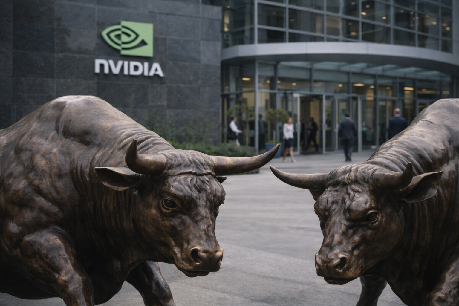 Why Nvidia stock is down over 1% today even as AI peers are surging