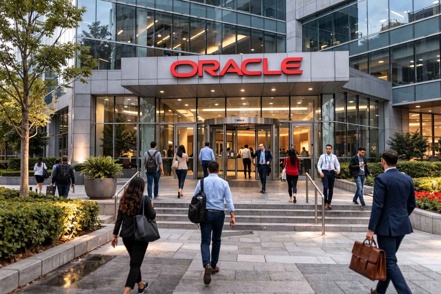 Why Oracle stock is up around 3% today