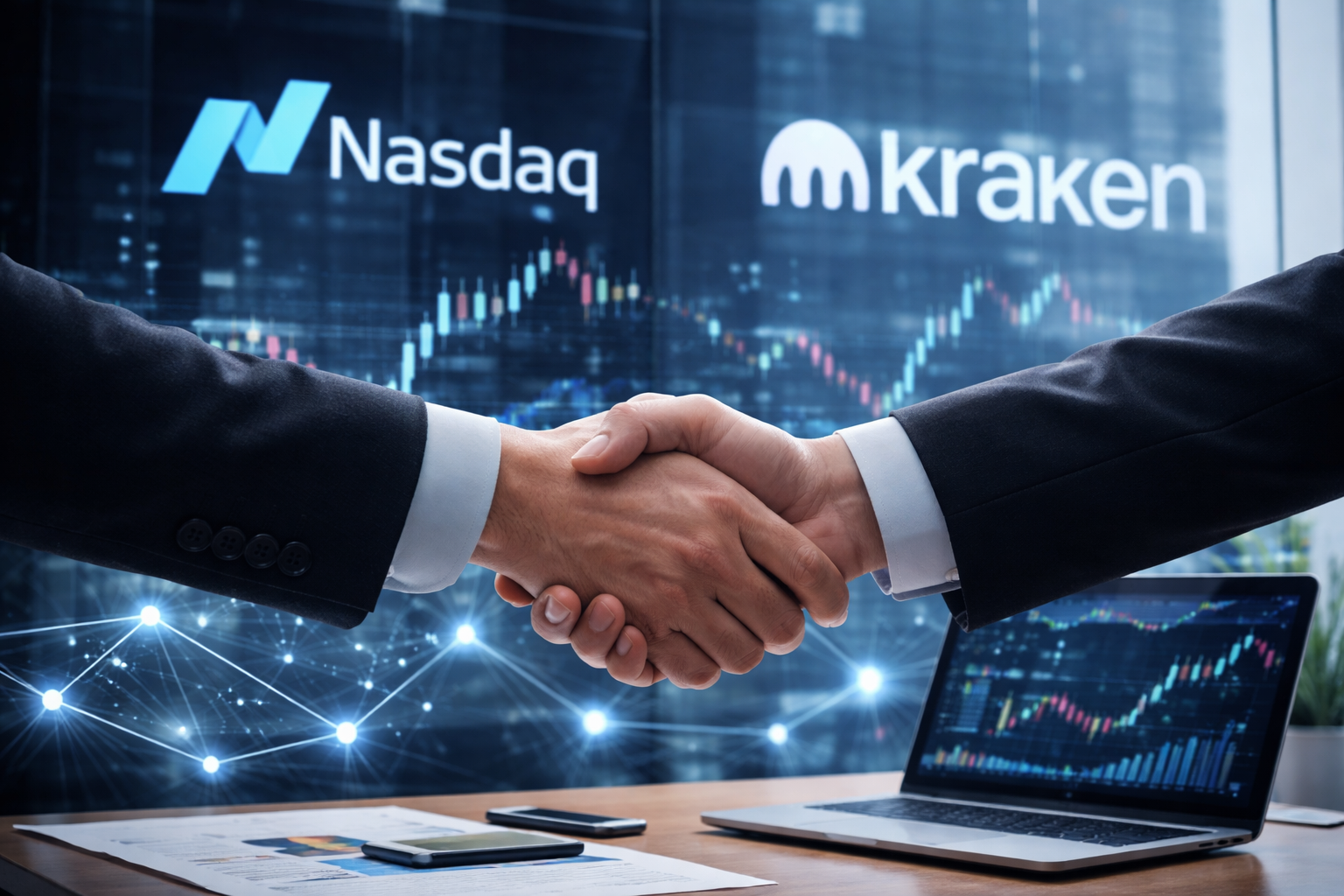 Nasdaq explores tokenized stock trading with Kraken partnership