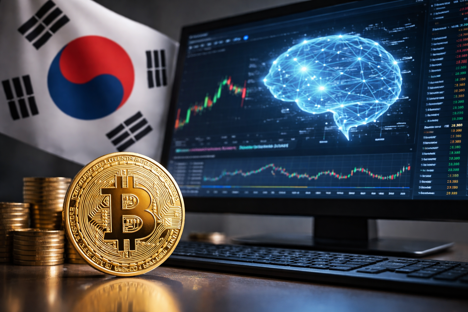 South Korea turns to AI to track crypto profits ahead of digital asset tax
