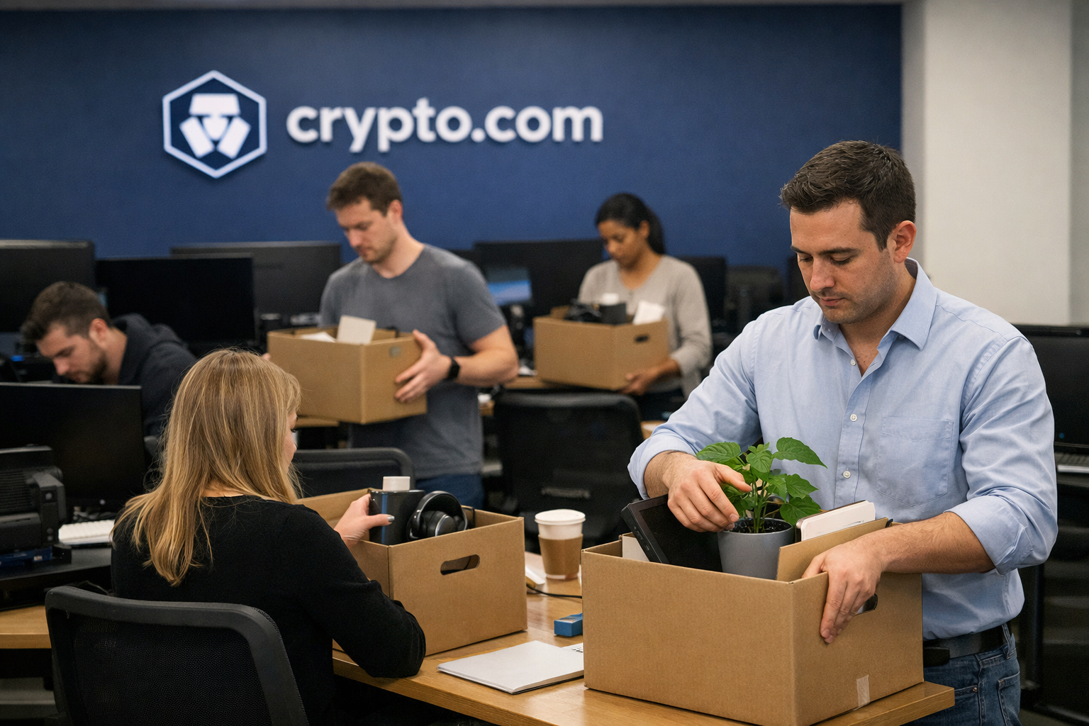 Crypto.com cuts jobs as AI push reshapes crypto exchange workforce