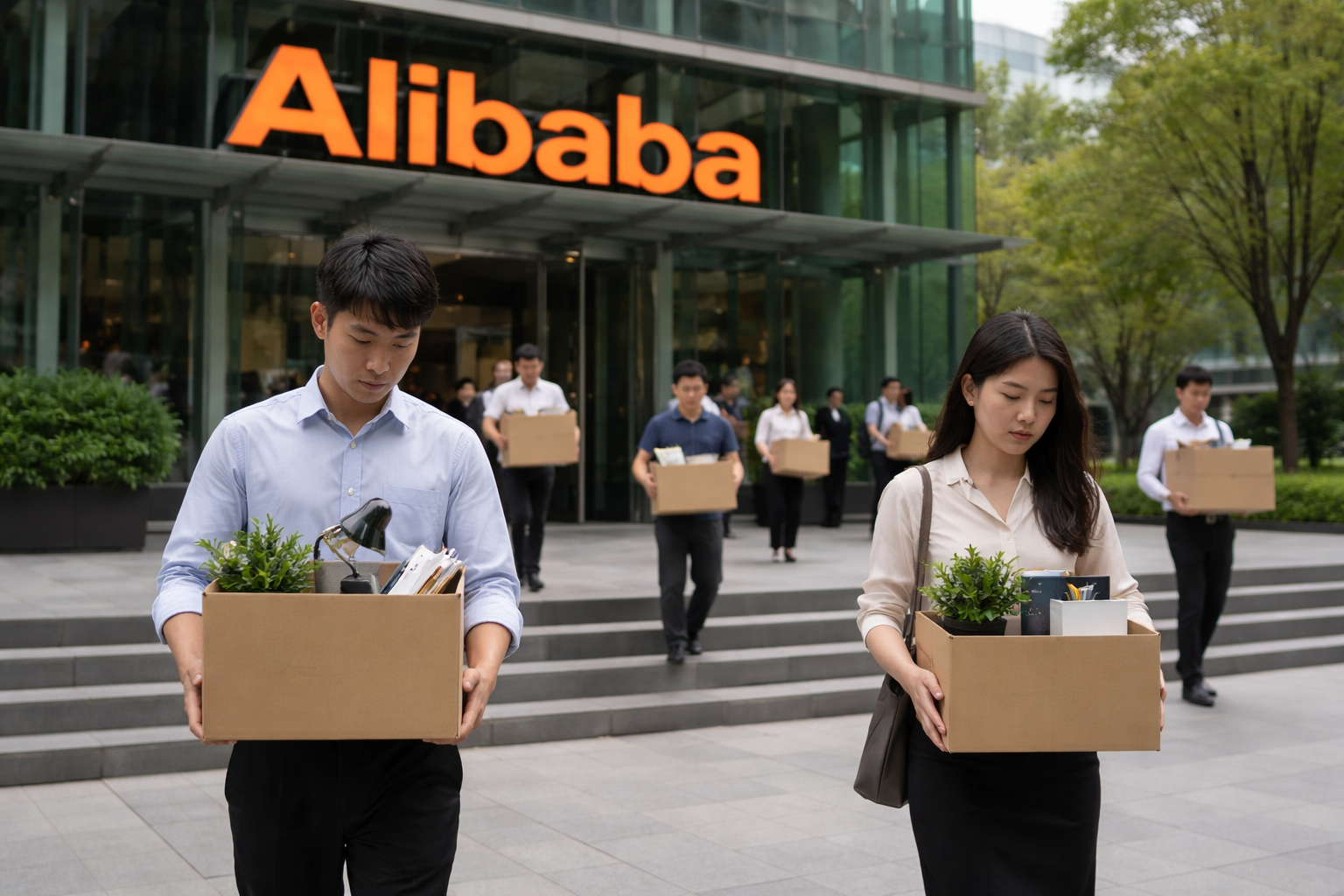 Alibaba shrinks workforce amid AI shift and weak earnings