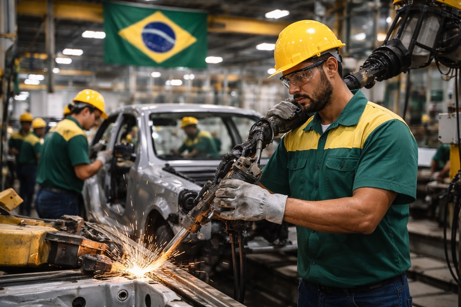 Brazil's industrial production rose by 1.8% but broader indicators pointed to a mixed regional picture and signs of slowing momentum.