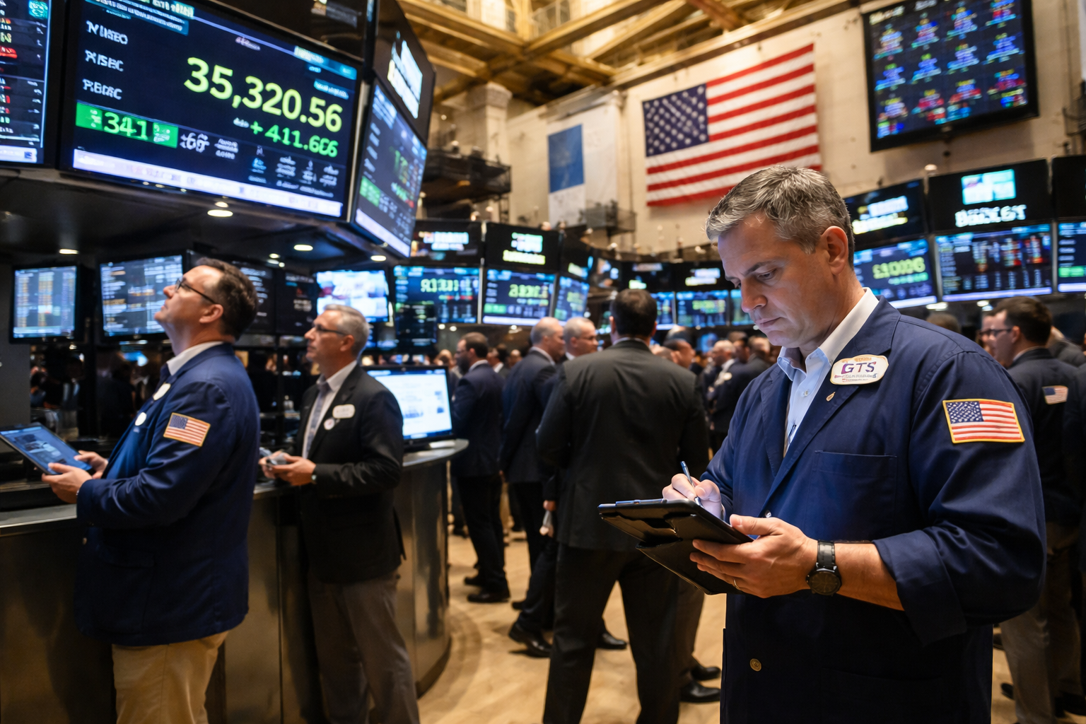 US stocks rise as oil eases and inflation data keeps rate-cut hopes in check; Adobe and Ulta fall sharply in premarket trading.