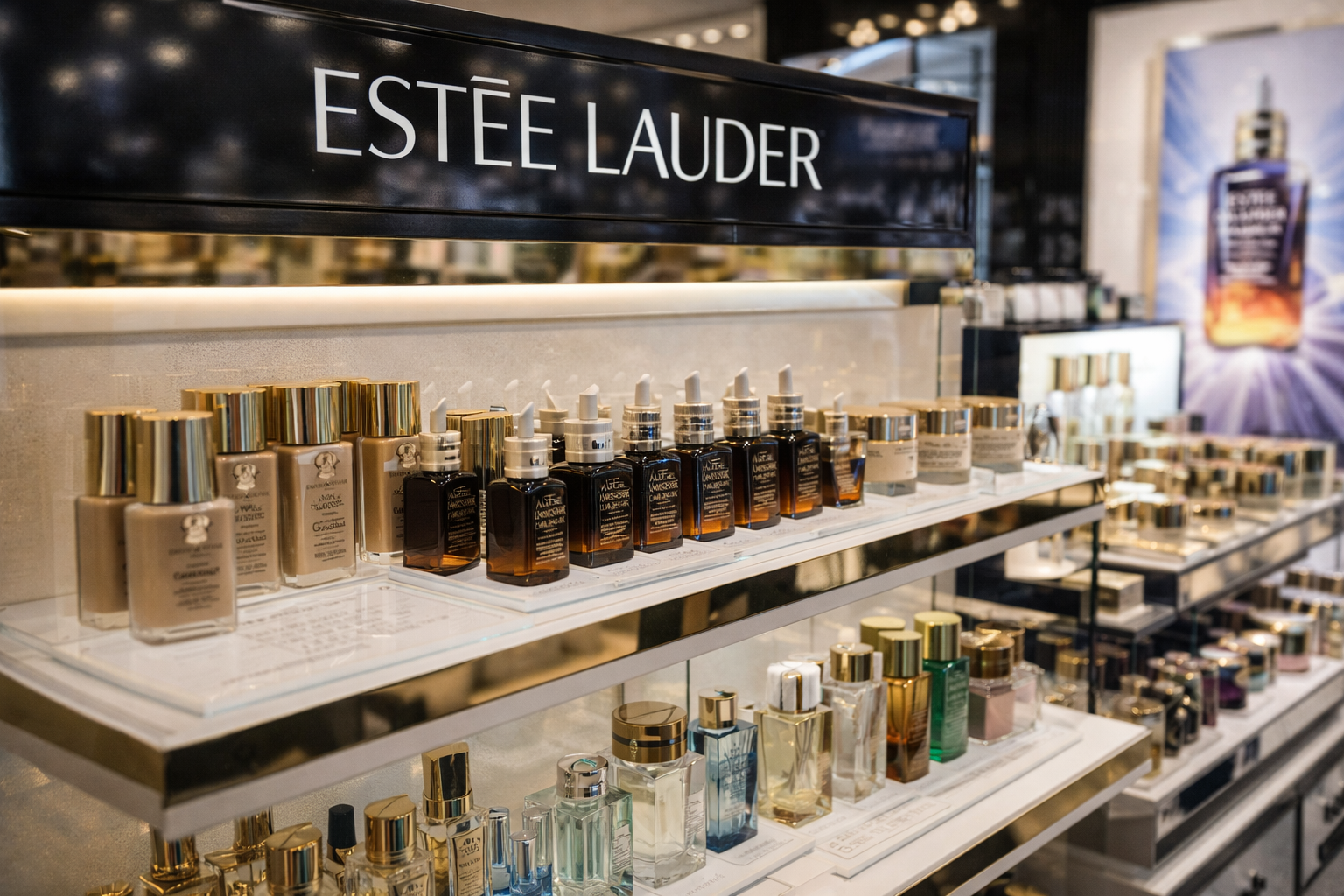 Why is Este Lauder's stock falling on talks of merger with Spain's Puig?