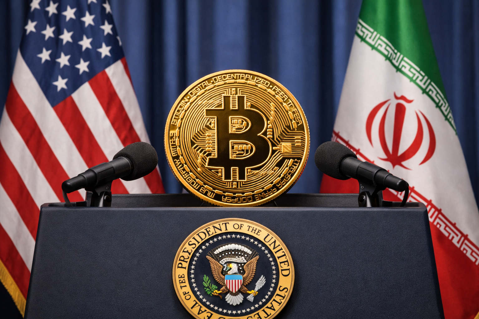 Bitcoin price drops near $65K as Trump’s war warning lifts oil above $100.