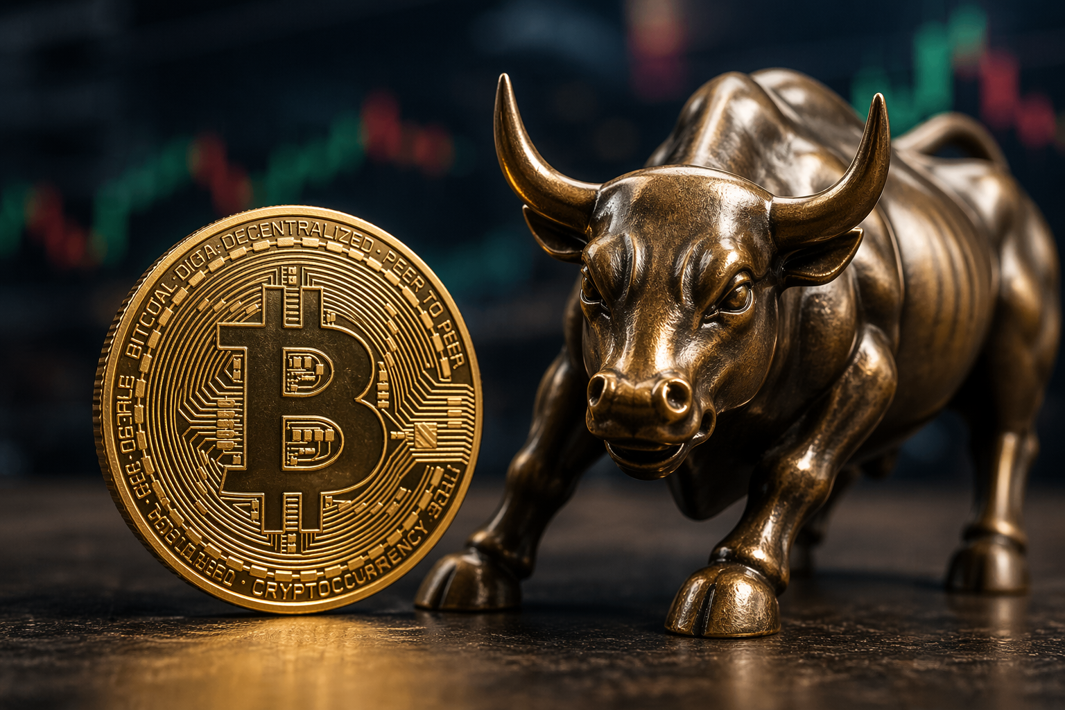 Bitcoin up 10% as extended US–Iran ceasefire lifts market risk appetite.