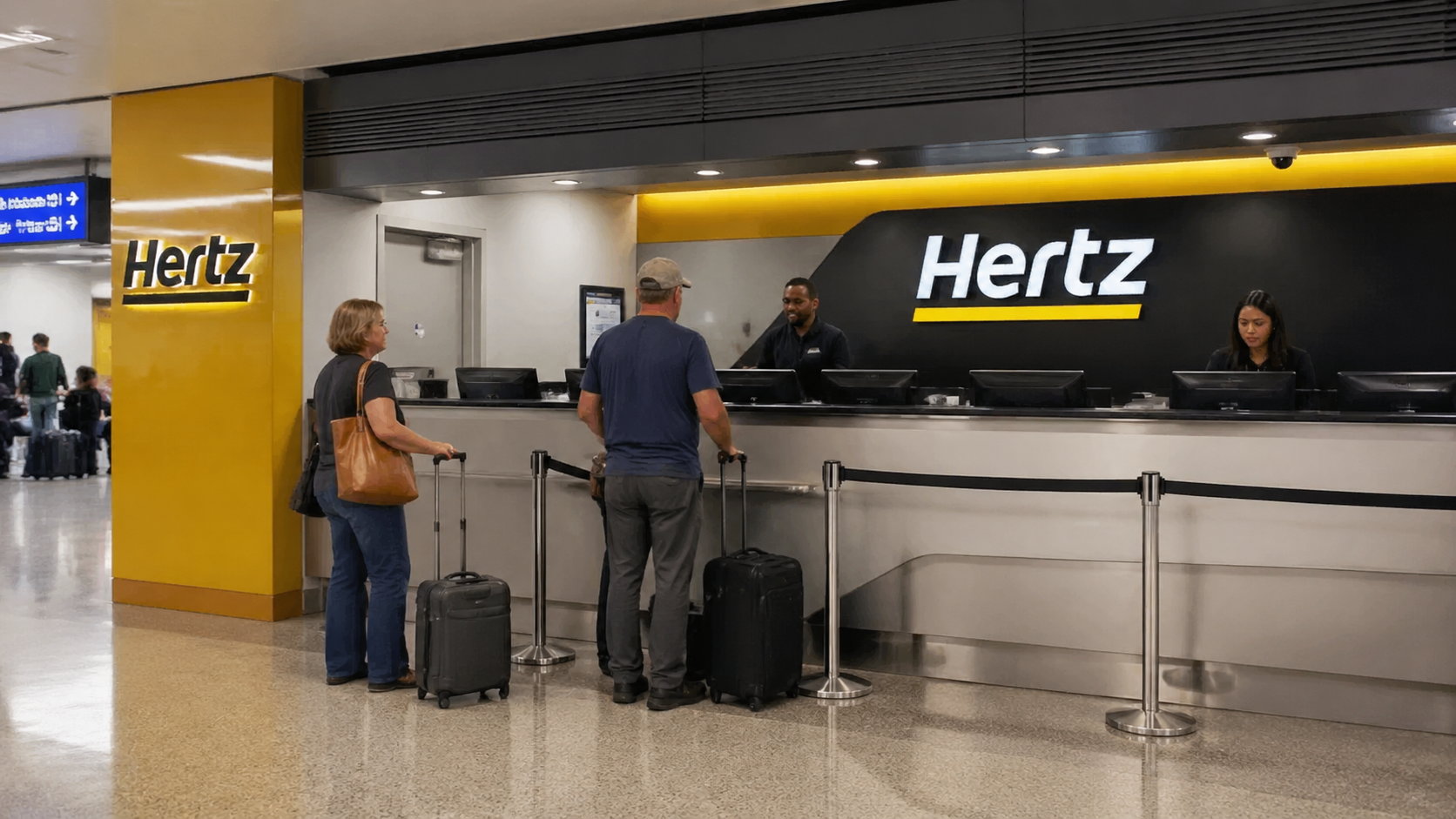 uber announcement sends hertz stock to three month high