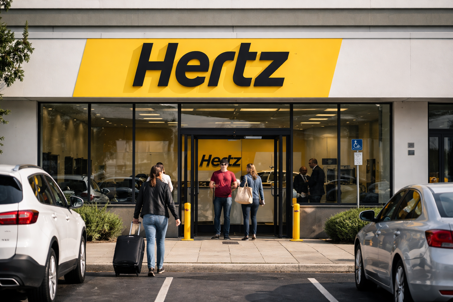 hertz stock price analyst as used car prices hit new high
