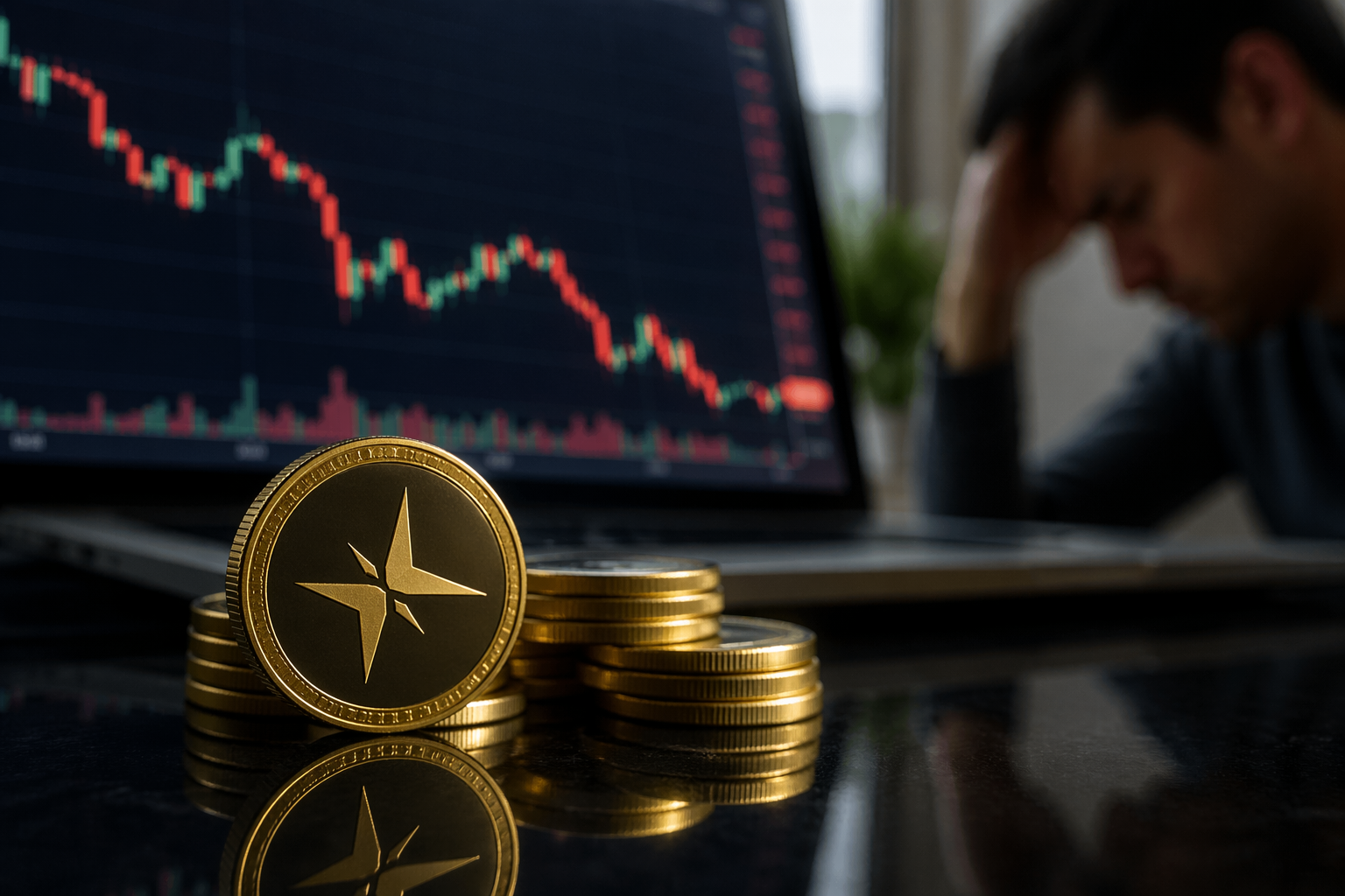 Spark token price pulls back