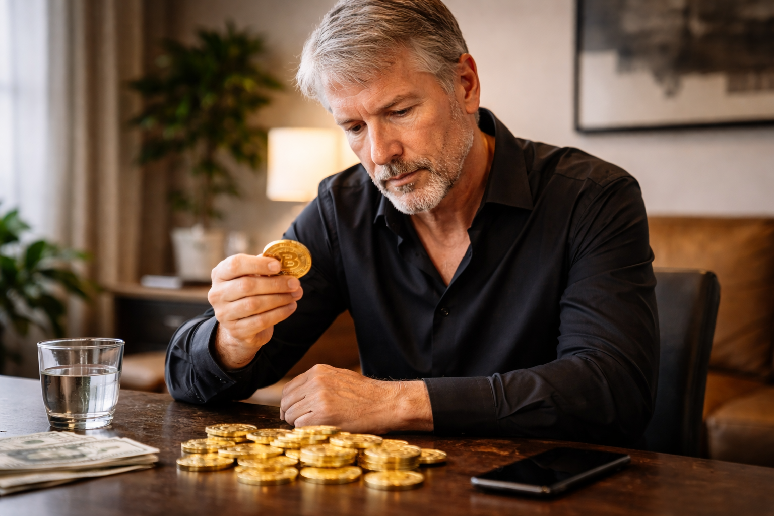 Strategy stock jumps as Bitcoin buying pause enters fifth straight week