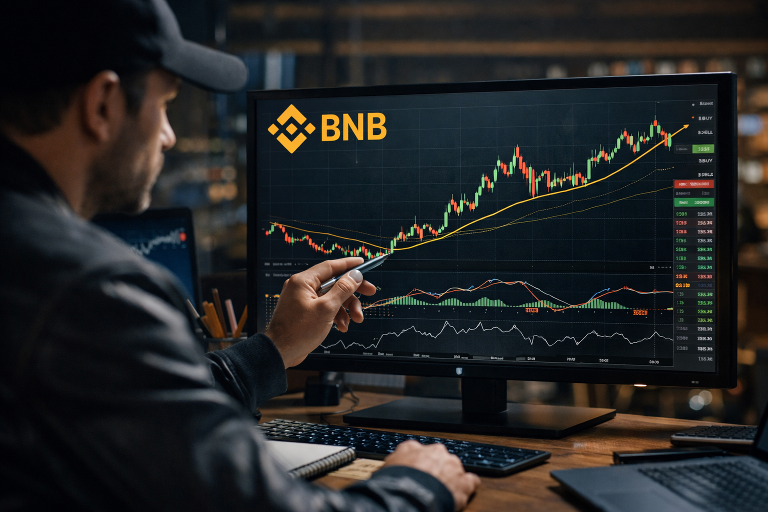 Which way for BNB coin price