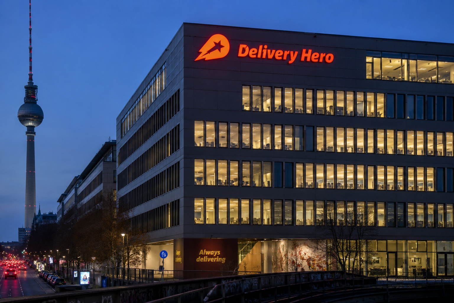 Delivery Hero shares surged after Uber’s €33 bid sparked hopes of a higher offer and a possible DoorDash challenge.