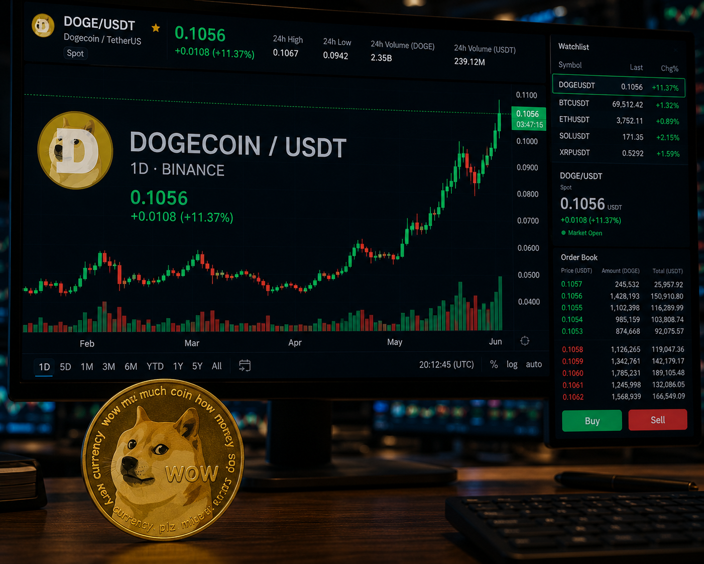 DOGE risks losing key $0.10 level despite strong retail interest