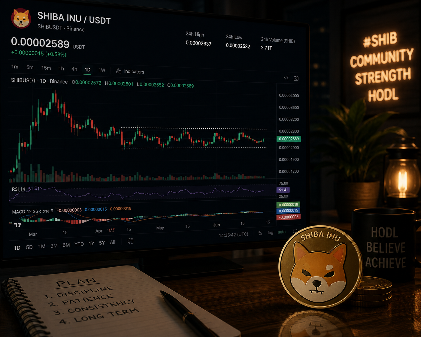 Dogecoin is consolidating following last week's rally