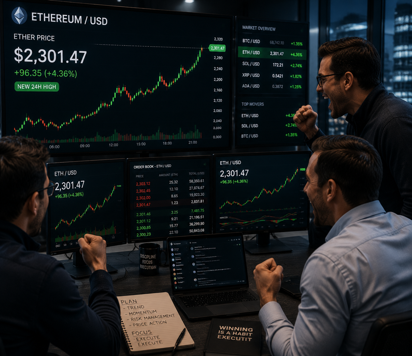 Can Ethereum hold $2,300 after JPMorgan’s big blockchain move?