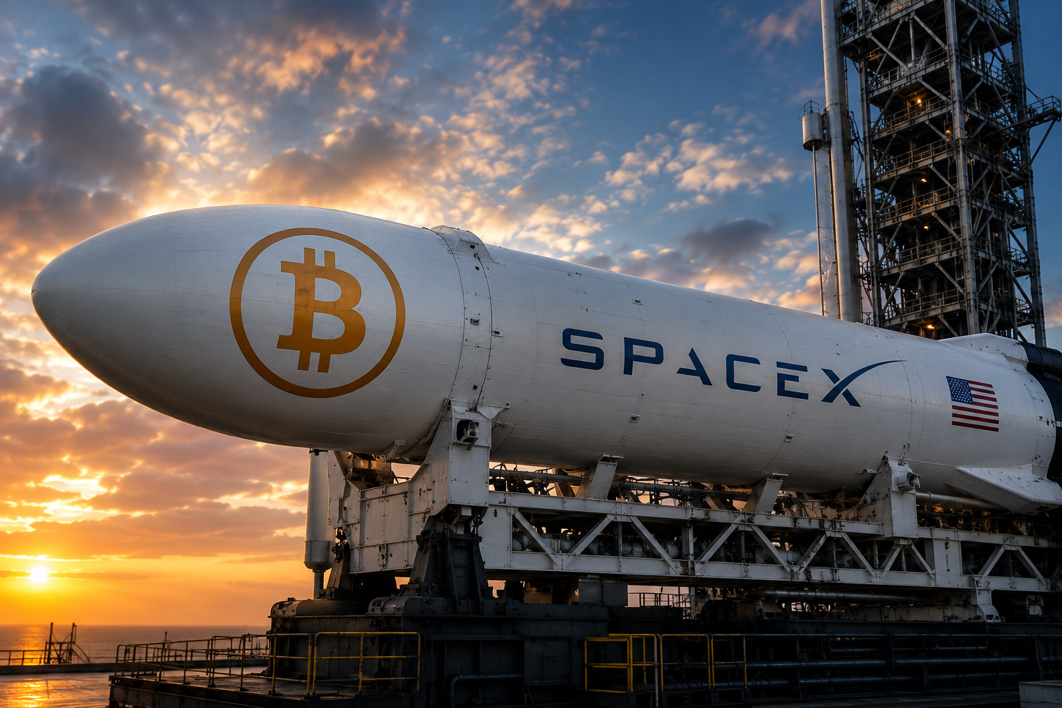 Could SpaceX sell its 18,712 Bitcoin after going public?