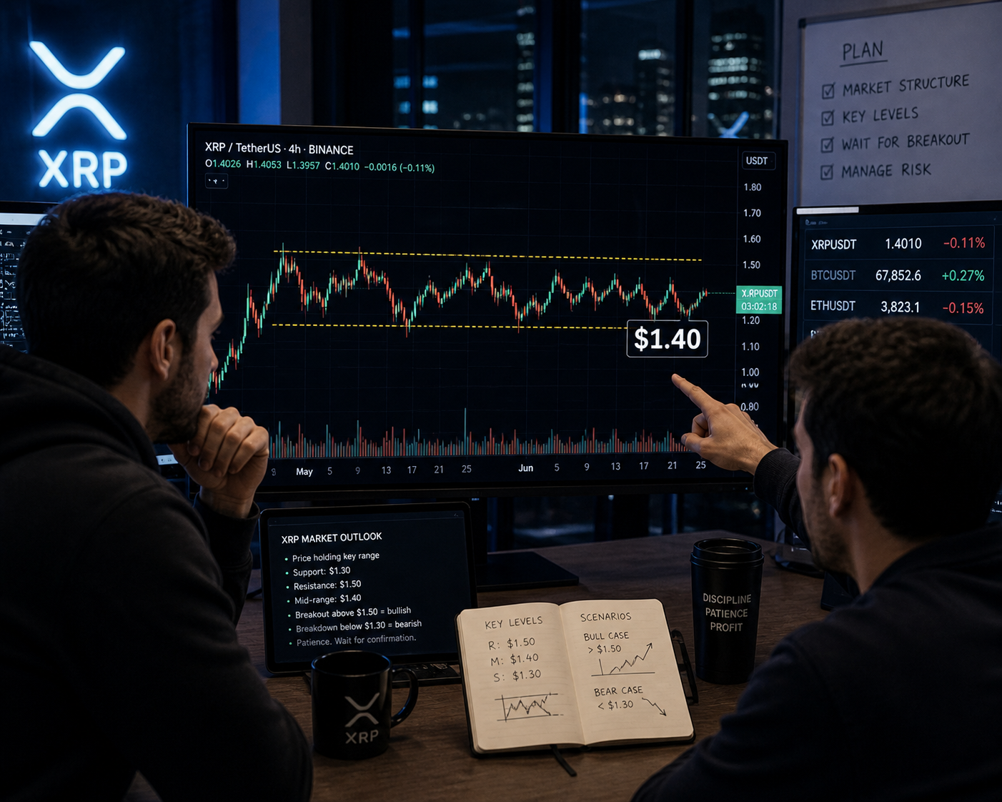 Analyzing a sideways price action for XRP