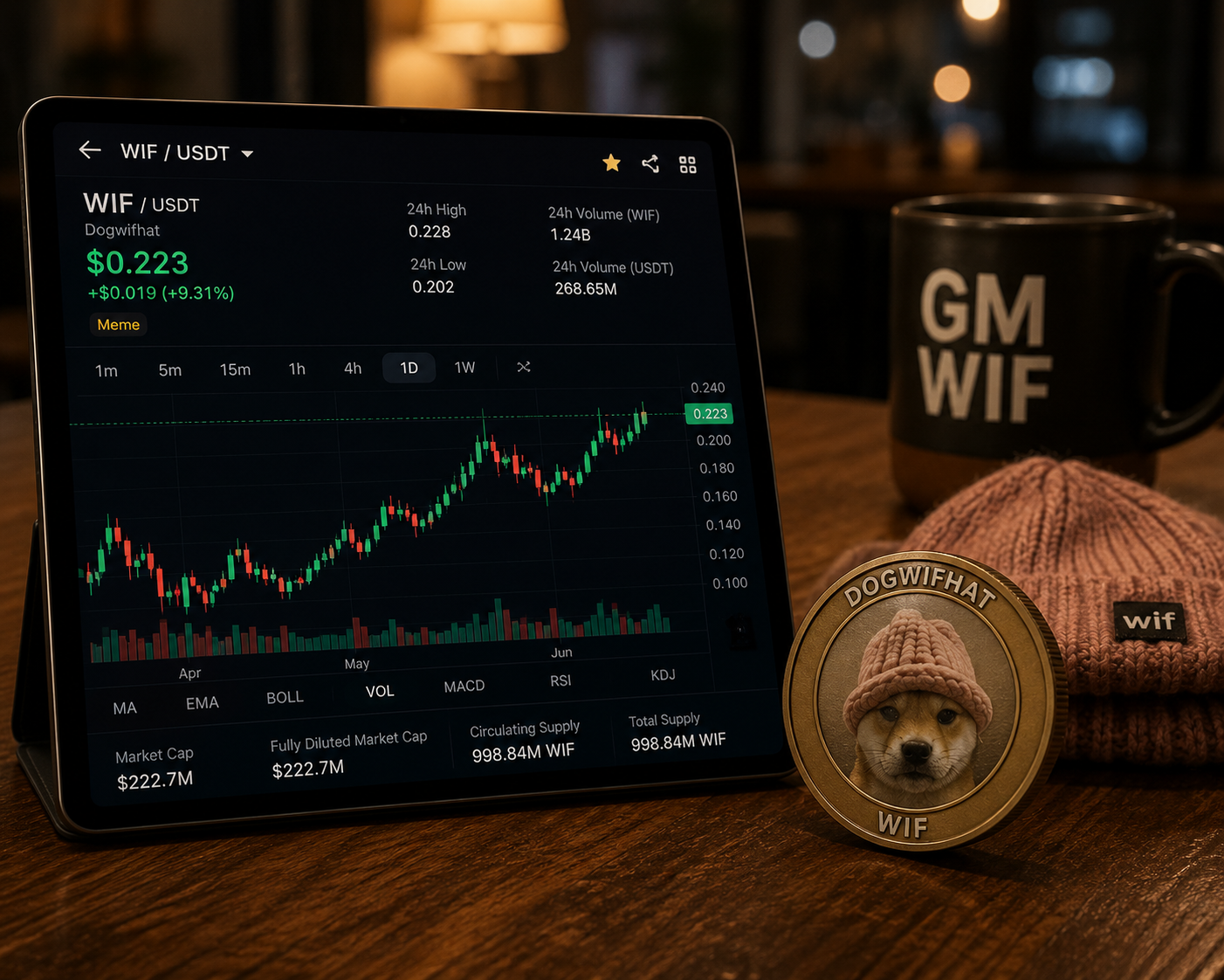 Why is Dogwifhat up 15% since Tuesday? Check forecast