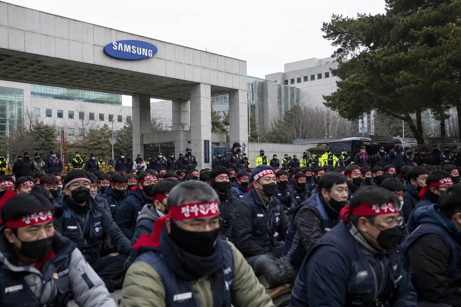 Samsung işçi anlaşmazlığı, çip tedarikinde kesintiler konusunda endişeleri artırıyor