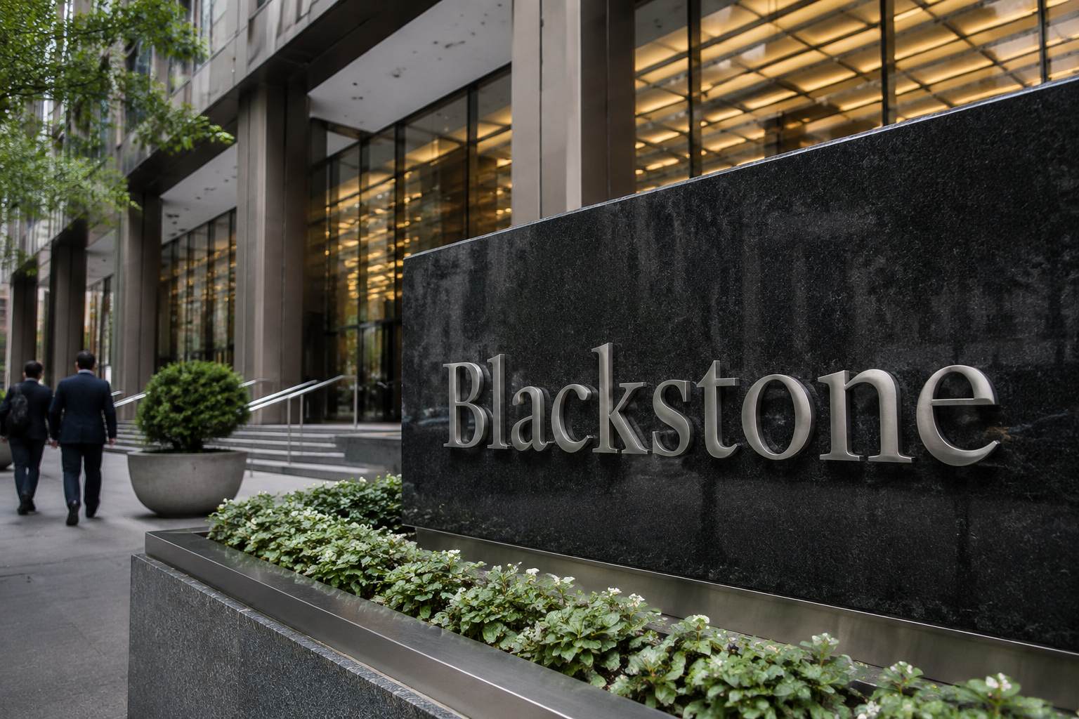 Why is Blackstone stock gaining despite a withdrawal cap on its flagship fund?
