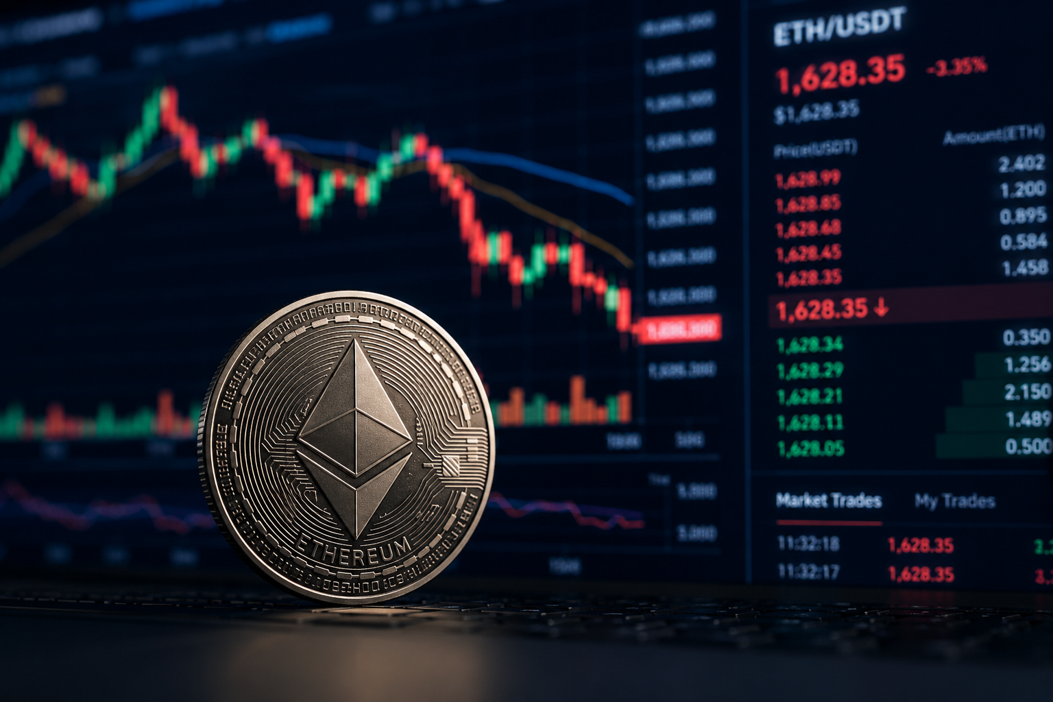 Ethereum open interest drops 25% as $1,500 support comes into focus