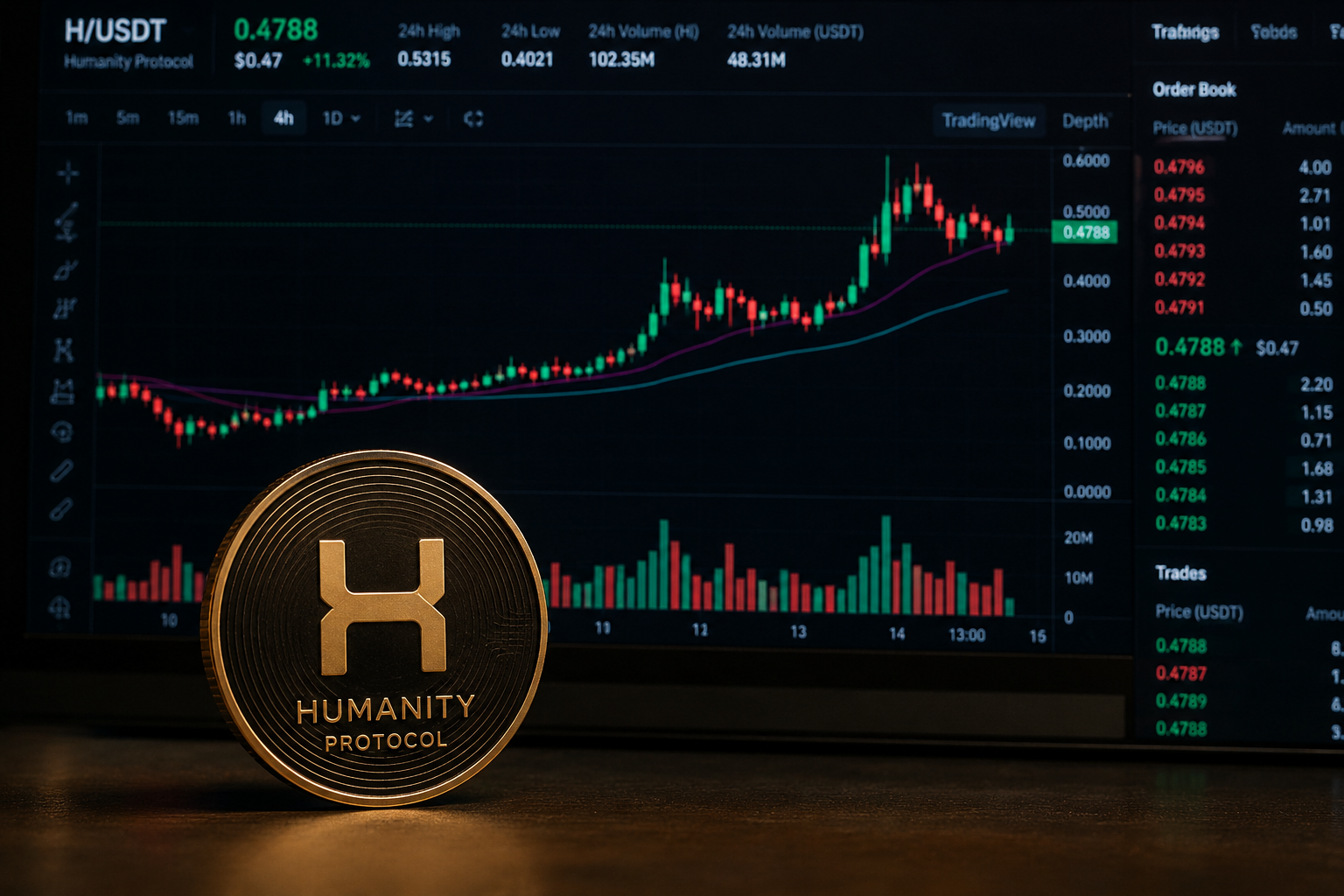H token rebounds after exploit, but can it reclaim $0.80?
