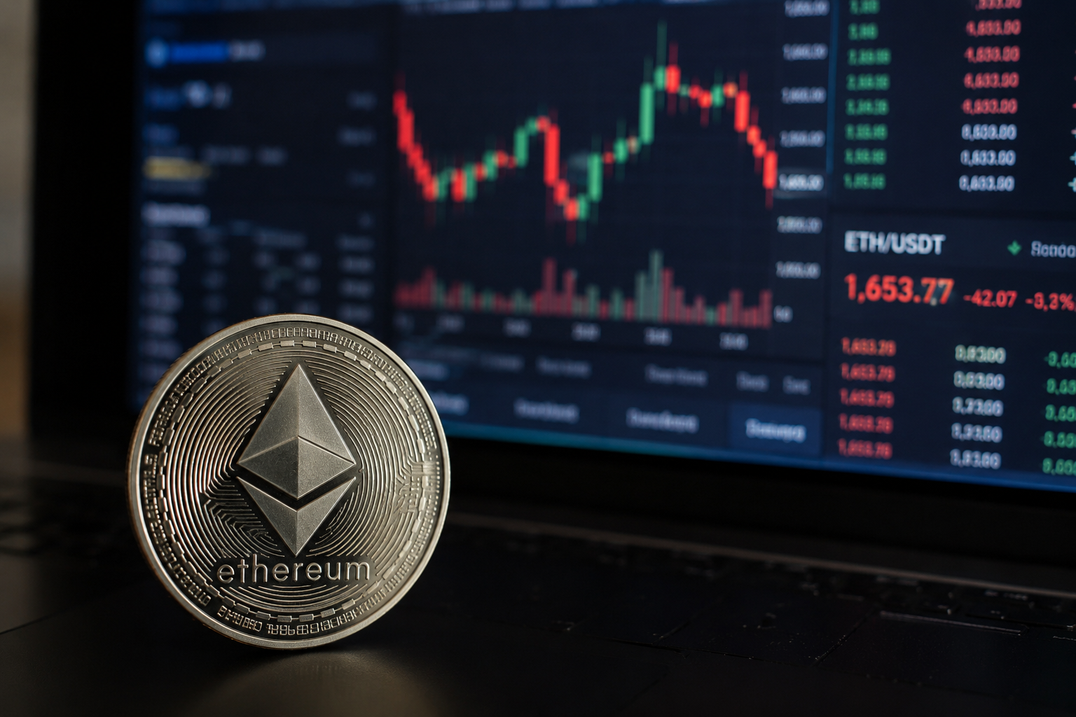 Ethereum climbs above $1,650 as analysts watch $1,800 resistance zone.