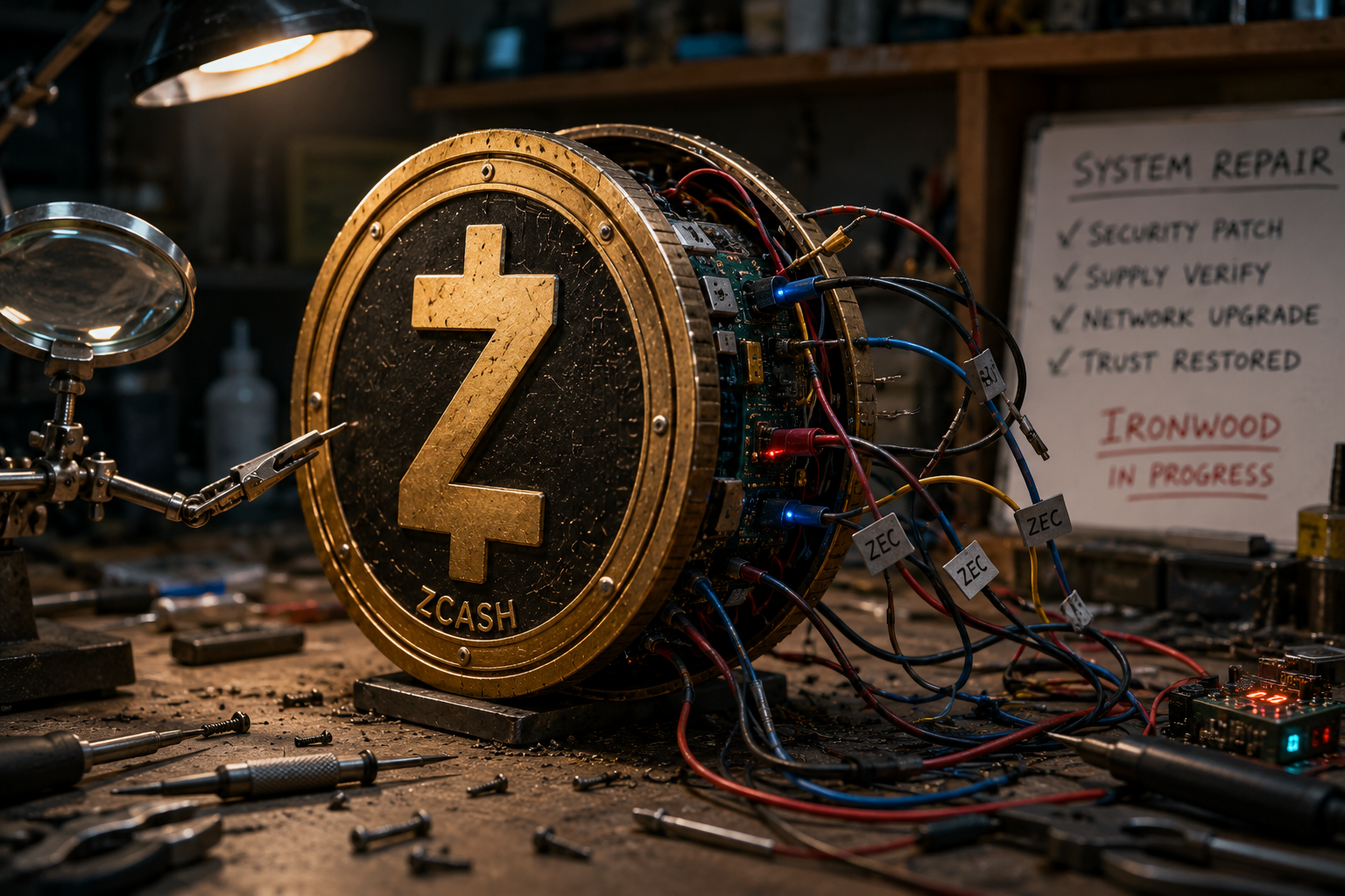 Has Zcash's downtrend ended? ZEC price up after Ironwood proposal.