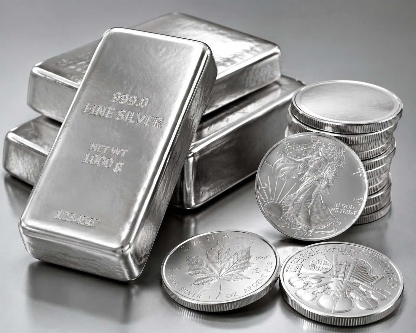 Silver rose above $60 as softer US data, lower oil prices and Warsh’s less hawkish tone eased Fed rate-hike fears.