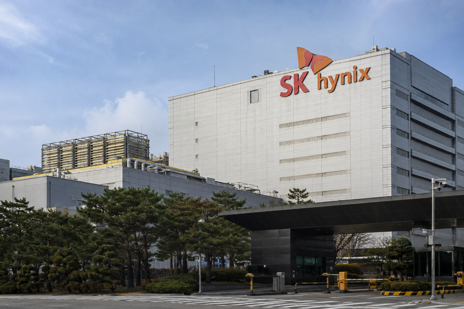 SK Hynix shares jumped as its planned Nasdaq ADR listing raised hopes of a US-led memory-chip rerating.