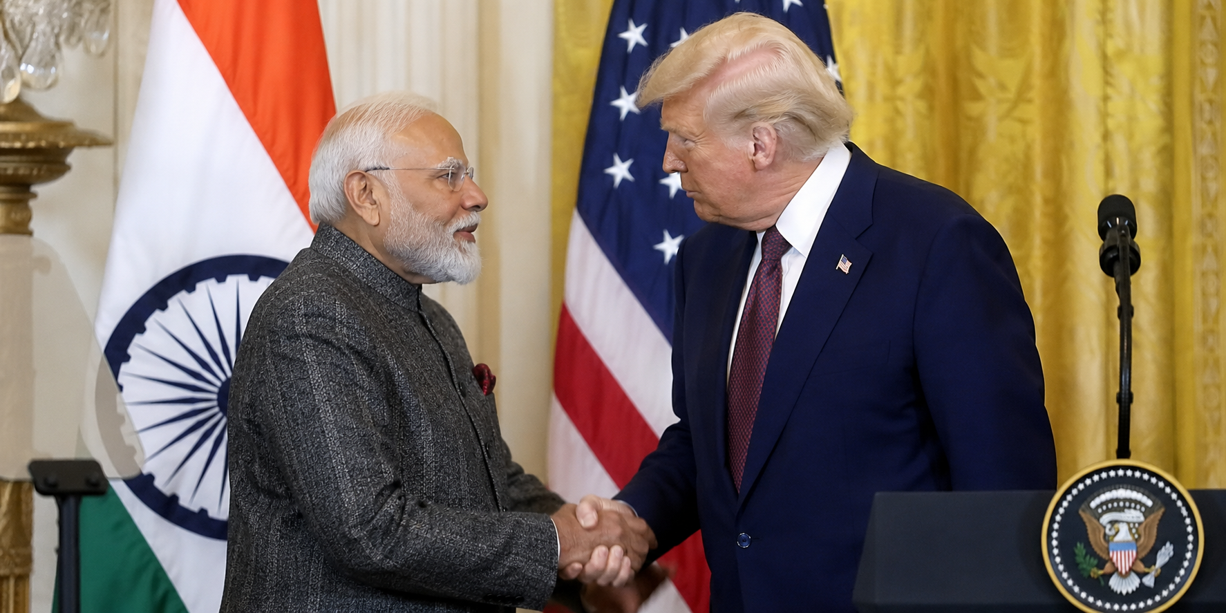 PM Modi and Donald Trump
