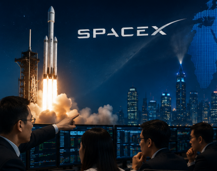 SpaceX IPO sparks global rally, Asian proxy plays lead gains