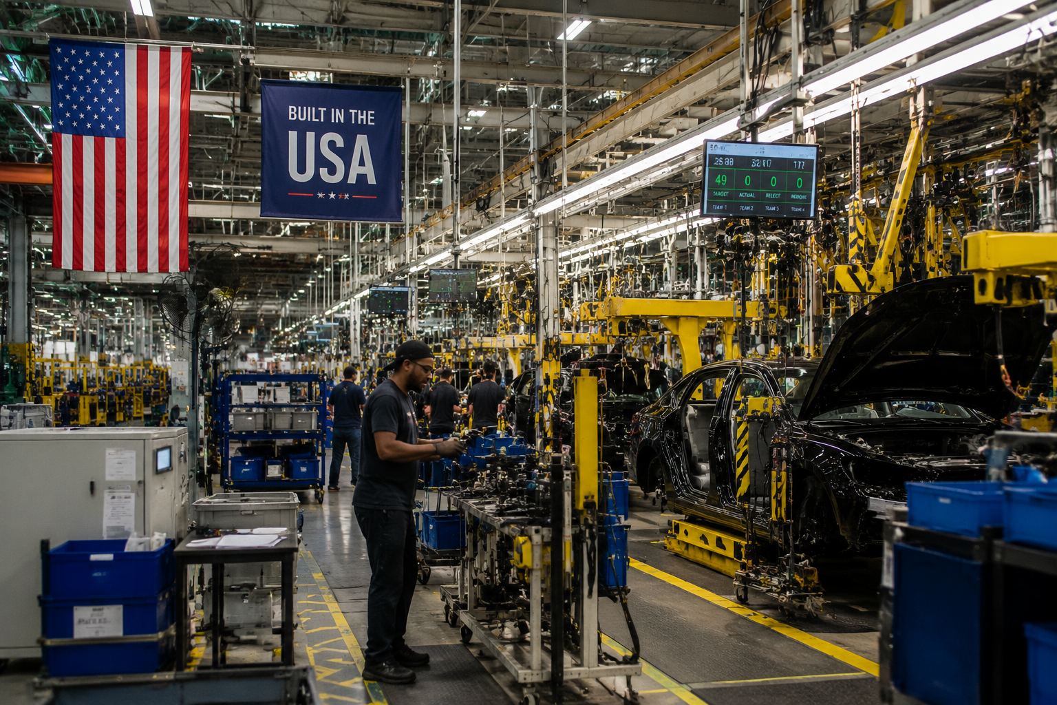 A factory in US