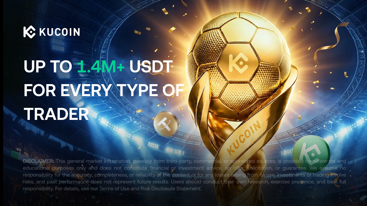 KuCoin unveils Crypto Cup with up to 1.4M USDT reward pool