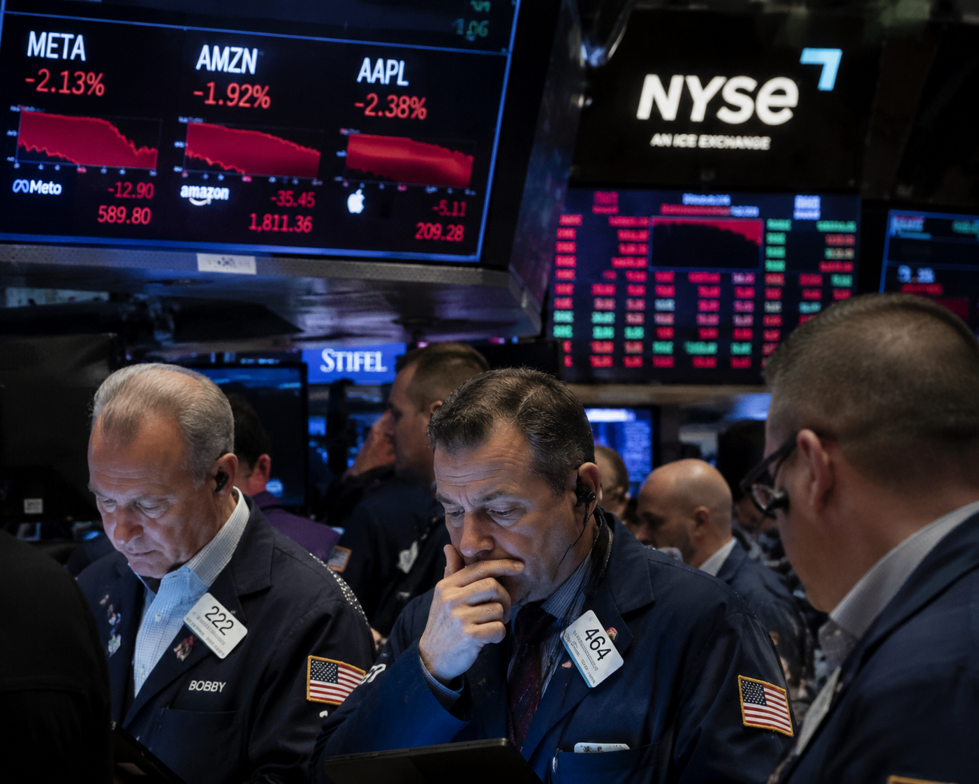 Investors looking at the stock screen
