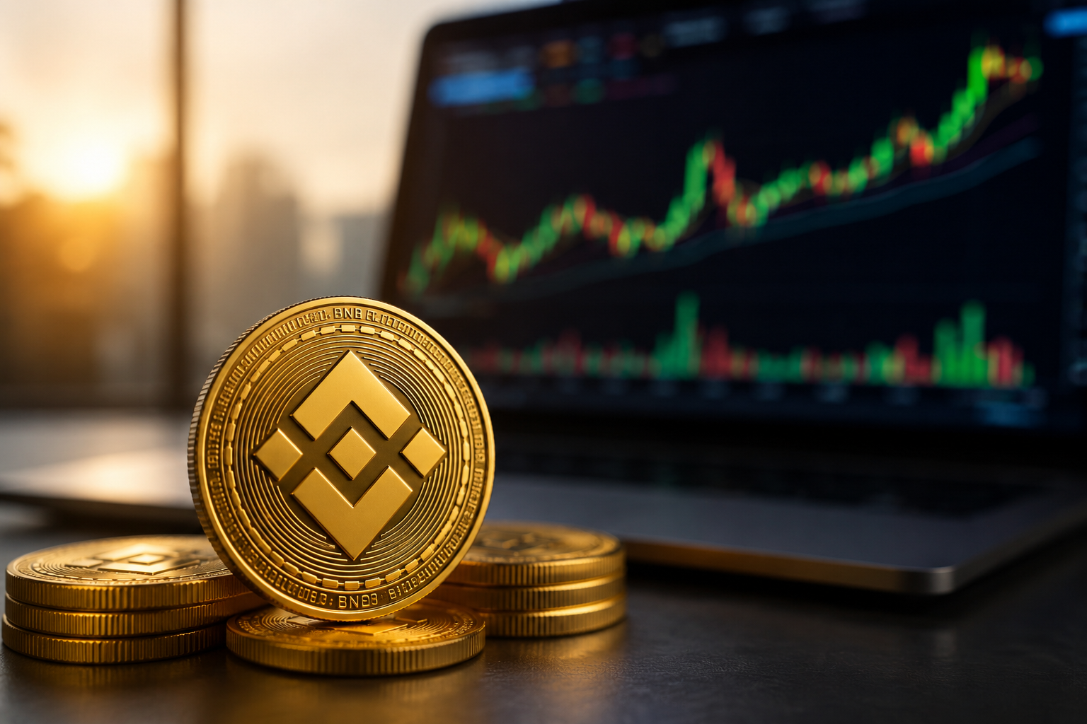 Binance Coin targets $647 as bullish pattern takes shape