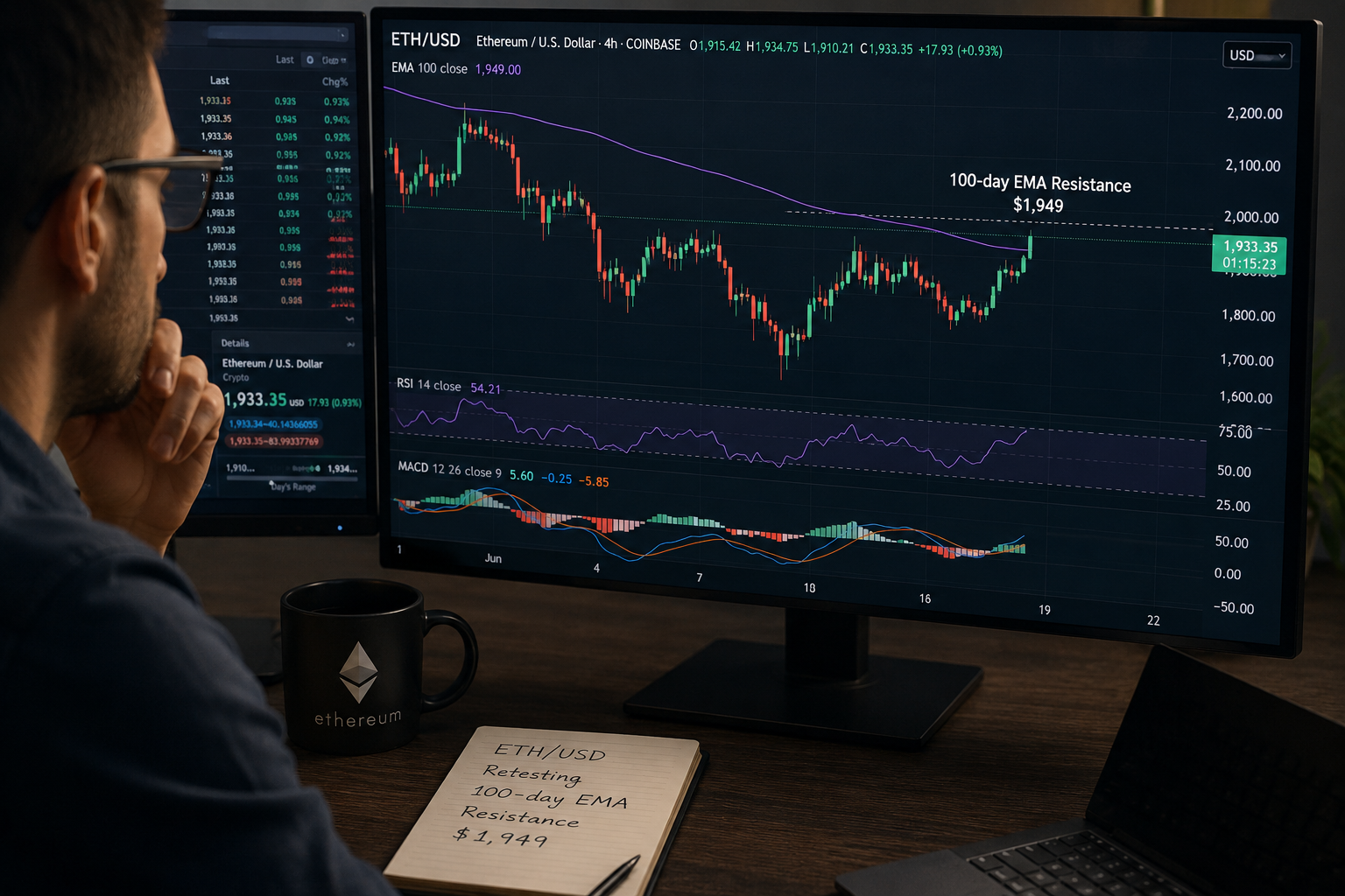 Ethereum holds above $1,900: is next major breakout finally taking shape?
