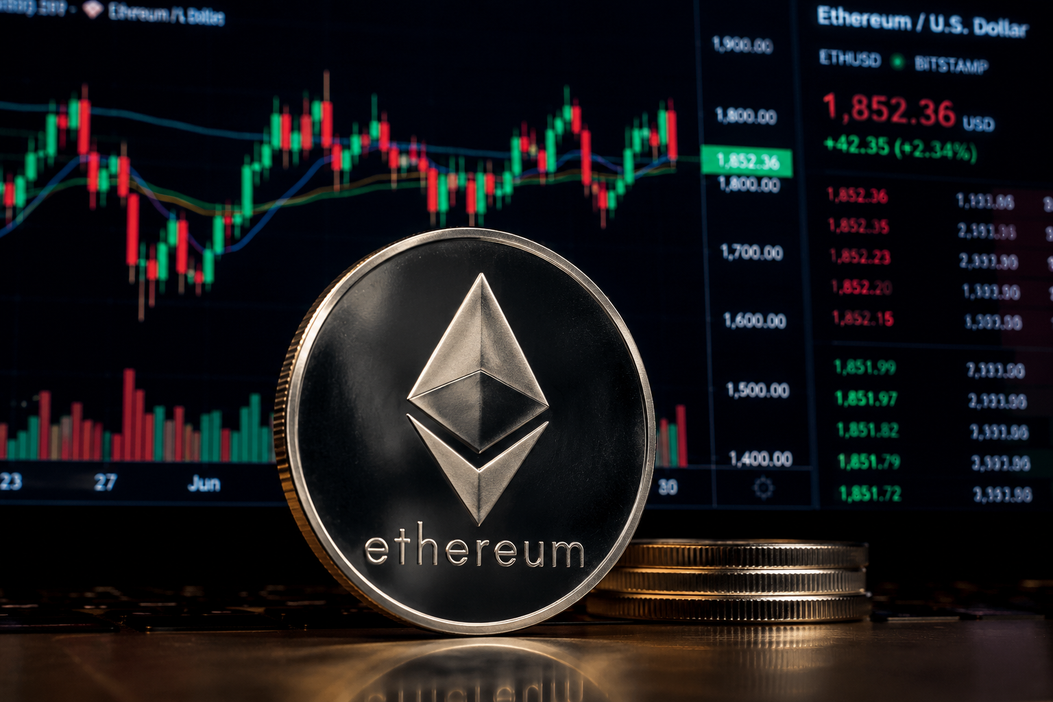 Is Ethereum headed back to $1,750 after its latest rejection?