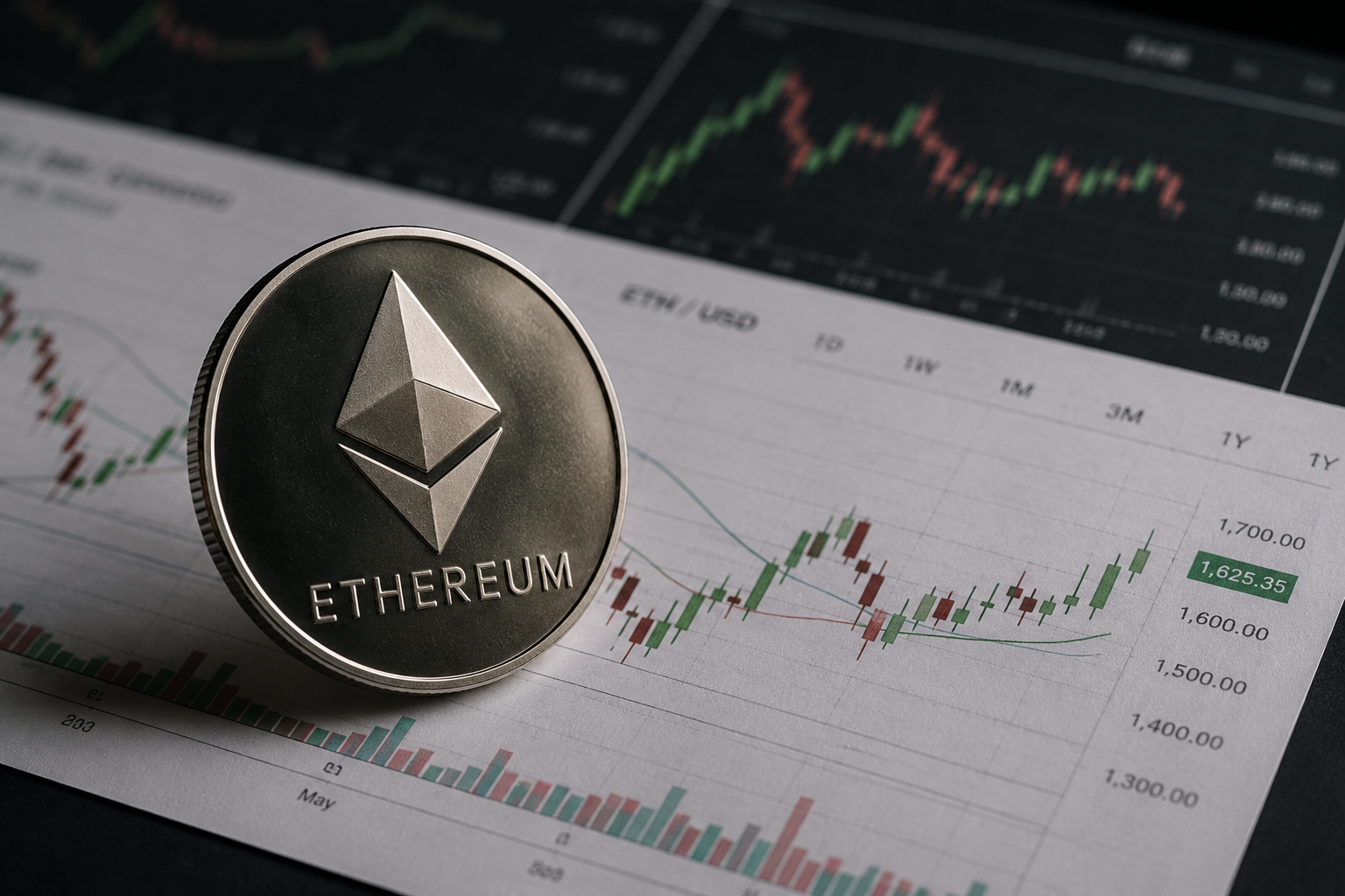 Ethereum has bounced above $1,600 supported by renewed buying interest, though charts indicate the token still faces a decisive technical test.