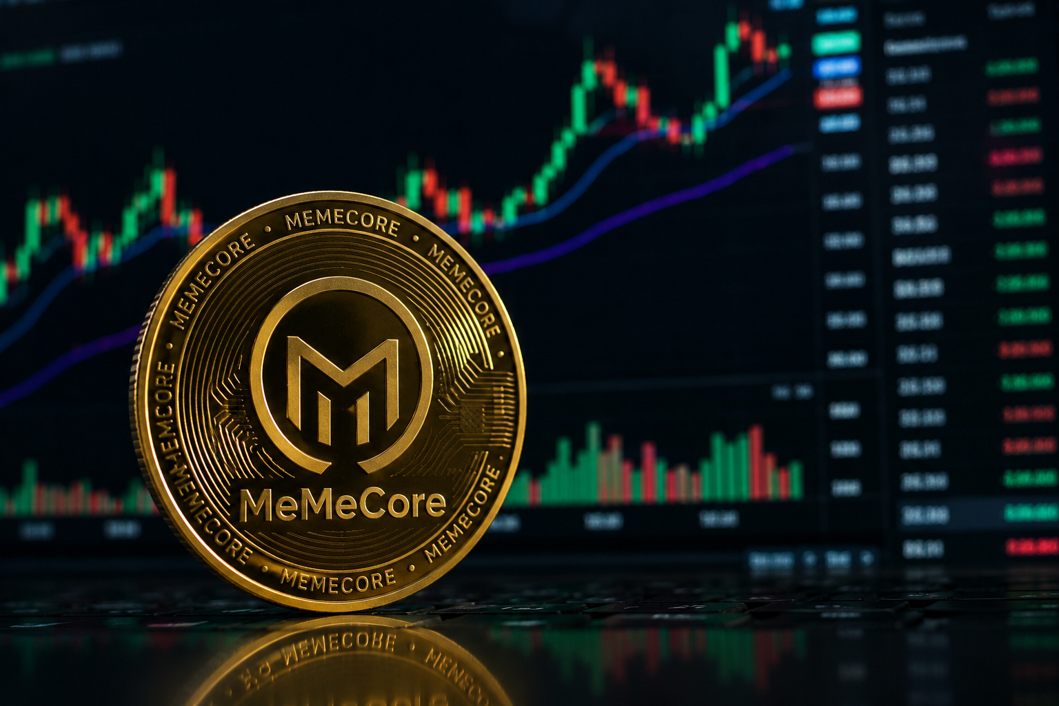 Why is MemeCore up over 670% today?