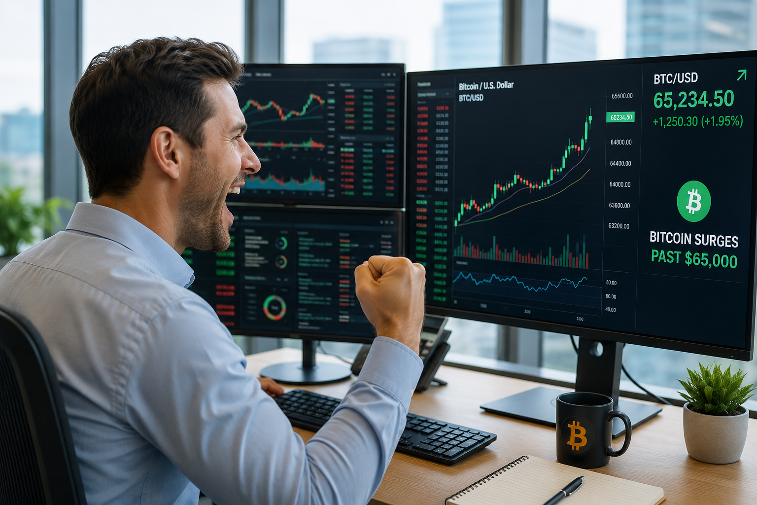 Bitcoin price rebounds past $65,000: can bulls reclaim $70,000 next?