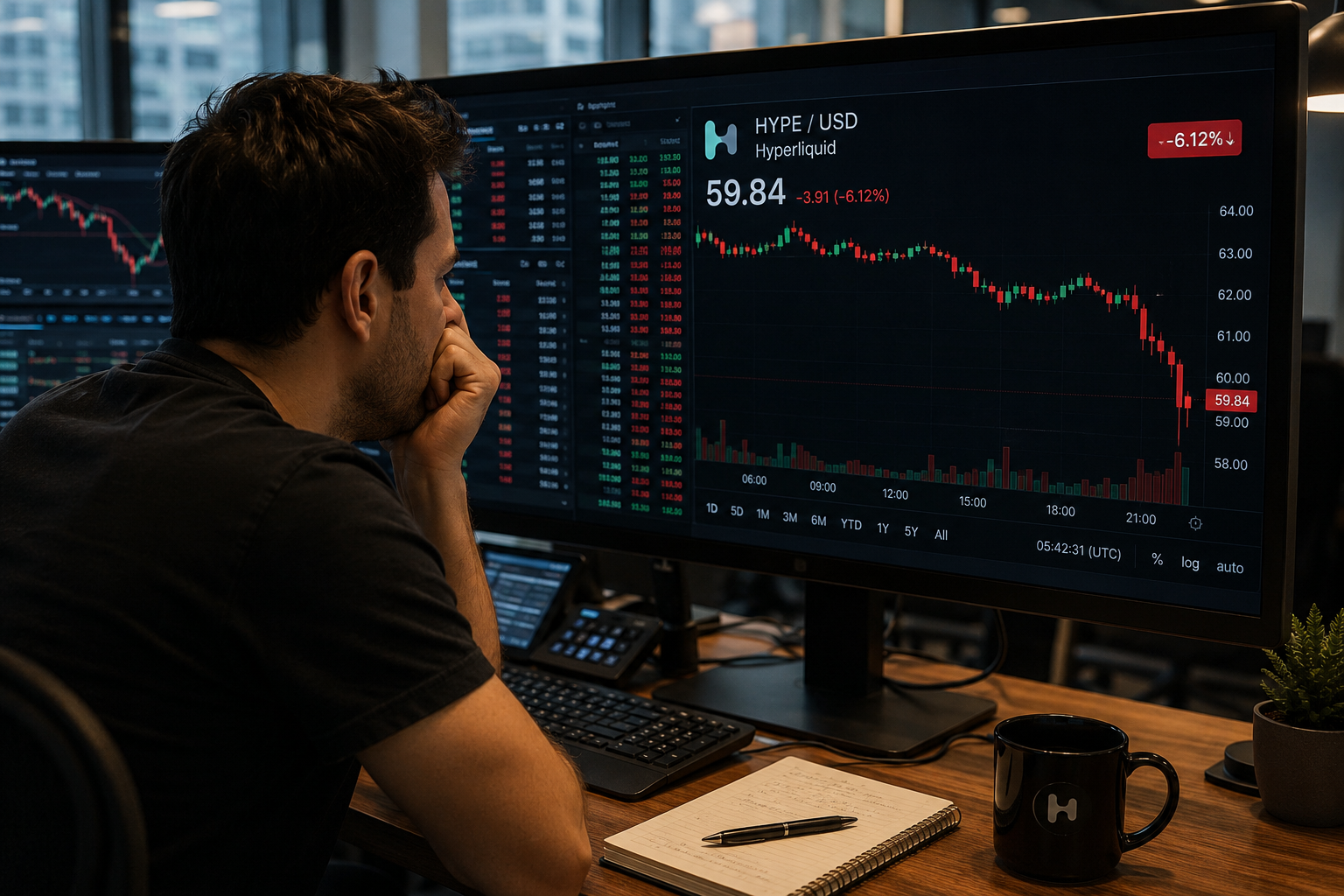 HYPE falls below $60: are ETF outflows signalling more pain ahead?
