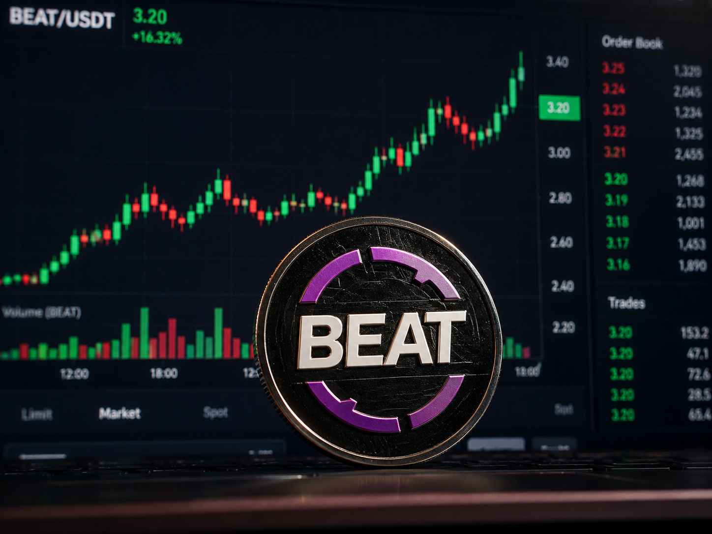 How high can BEAT go as whale buying drains exchange supply?