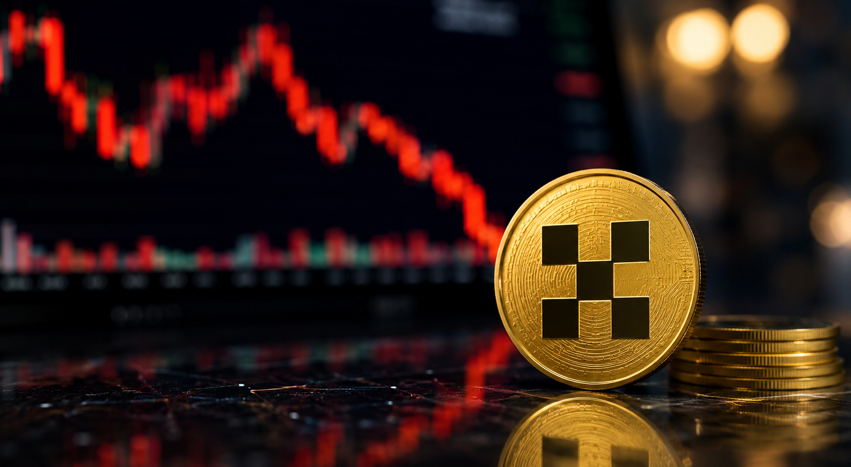 OKX (OKB) slides 2%