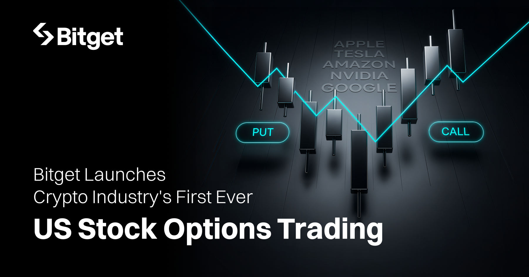 Bitget launches crypto industry's first-ever US stock options trading