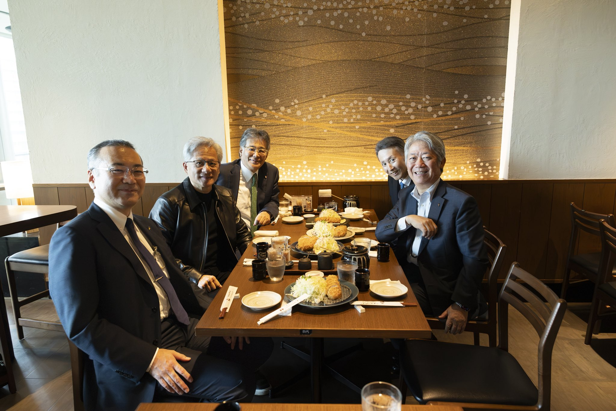 NVIDIA CEO Jensen Huang joined leaders from Fujitsu, Kawasaki Heavy Industries, FANUC, and Yaskawa Electric.
